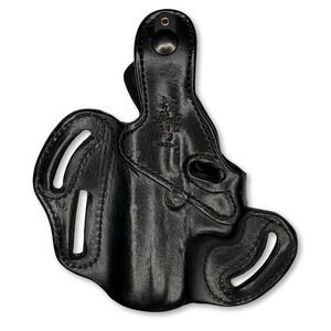 US Made Desantis 31L F3 Black Leather Holster for HK Heckler & Koch USP Compact